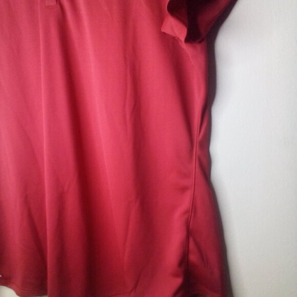 Adidas Polo Shirt BMW Charity Pro-Am Women 2XL Short Sleeve Red - Picture 6 of 16